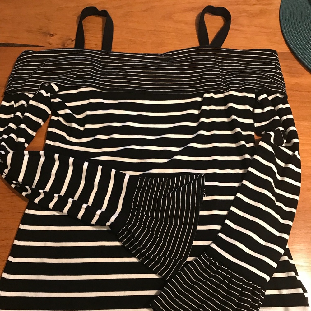 White House Black Market off the shoulder top.